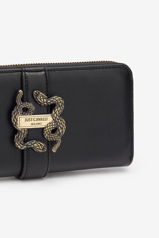 JC Wallet With Snakes JC Wallet With Snakes Black SFP006-SF787
