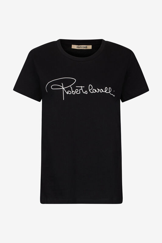 RC T-shirt with lettering Black OOT60A-JD060