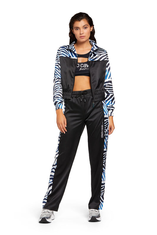 UG Sea Zebra-print track pants UG Sea Zebra-print track pants BLACK/WHITE/BLUE MYY12P-ROA57