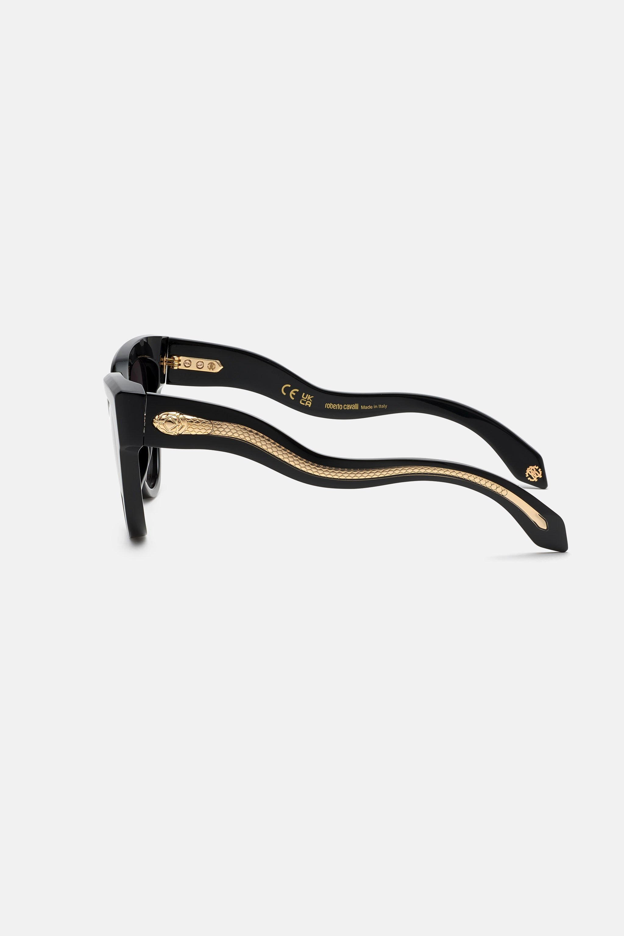 RC Occhiale da sole Roberto Cavalli Snake Collection Nero SALD28-ID129