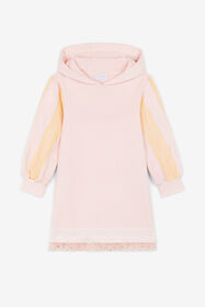 ${brand} Lace-Trimmed Hooded Dress ${colorDescription} ${masterID}