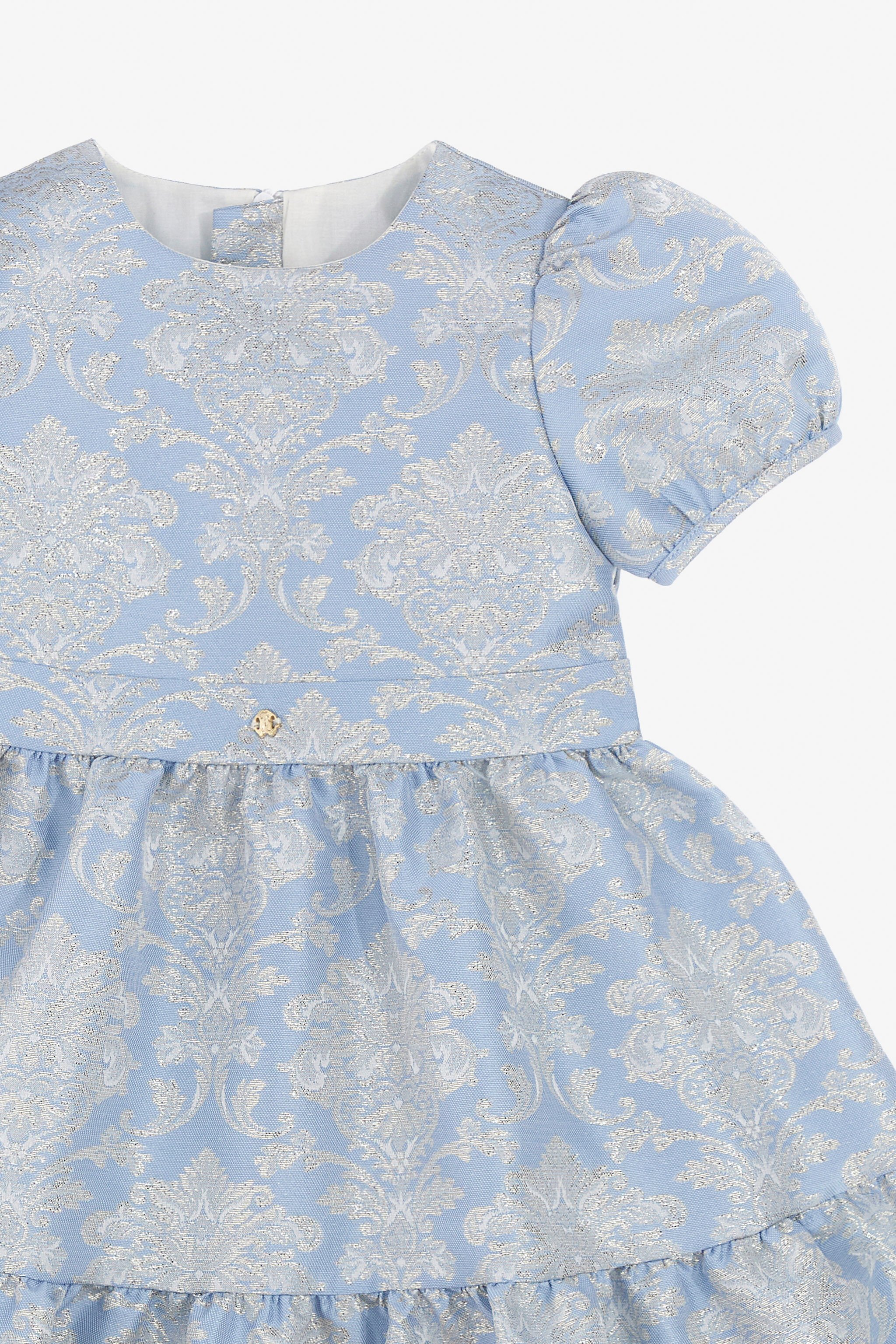 JU Printed Dress Light blue SJT152-DJ001