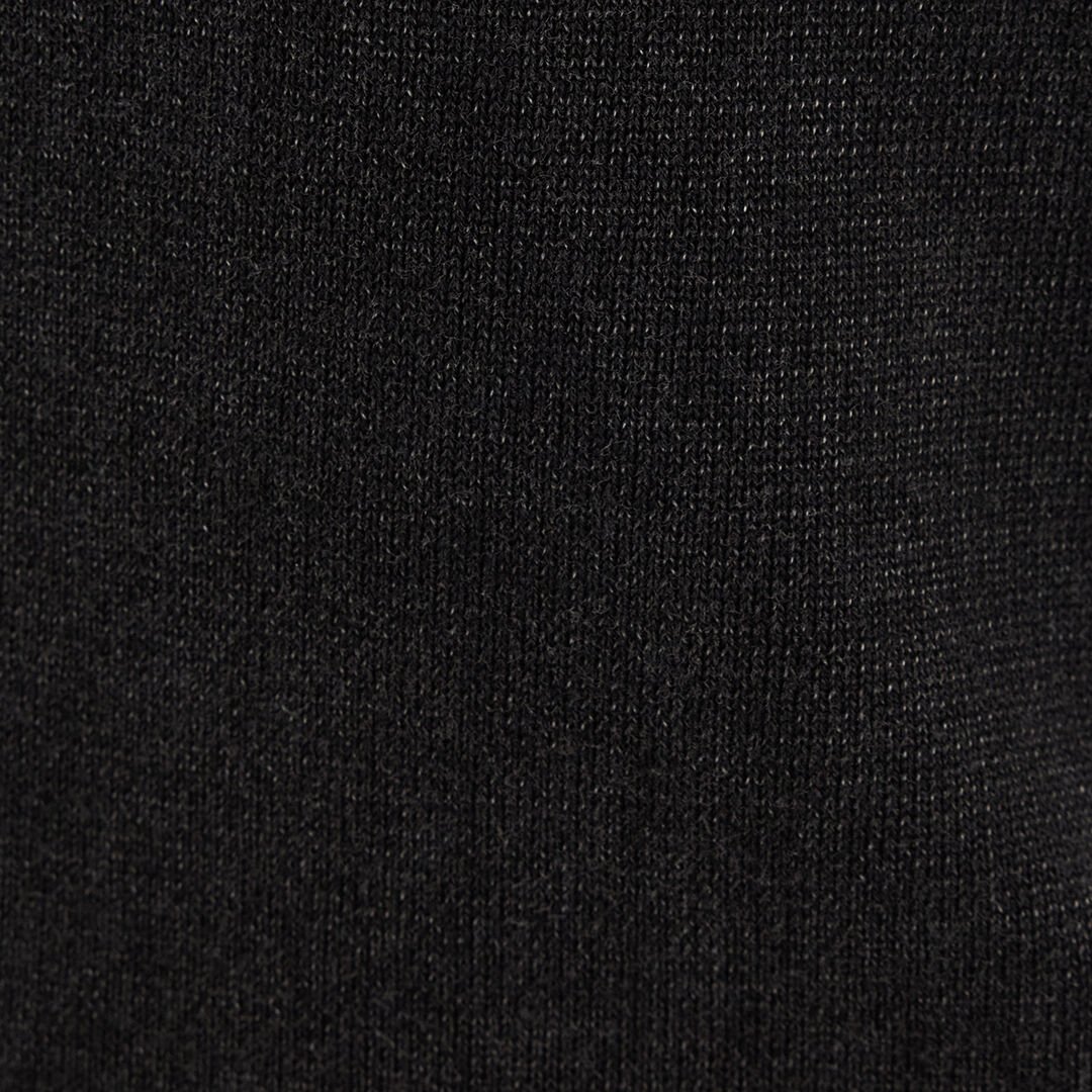 JC Black Turtleneck Sweater With Embossed Logo BLACK VFM036-VF292