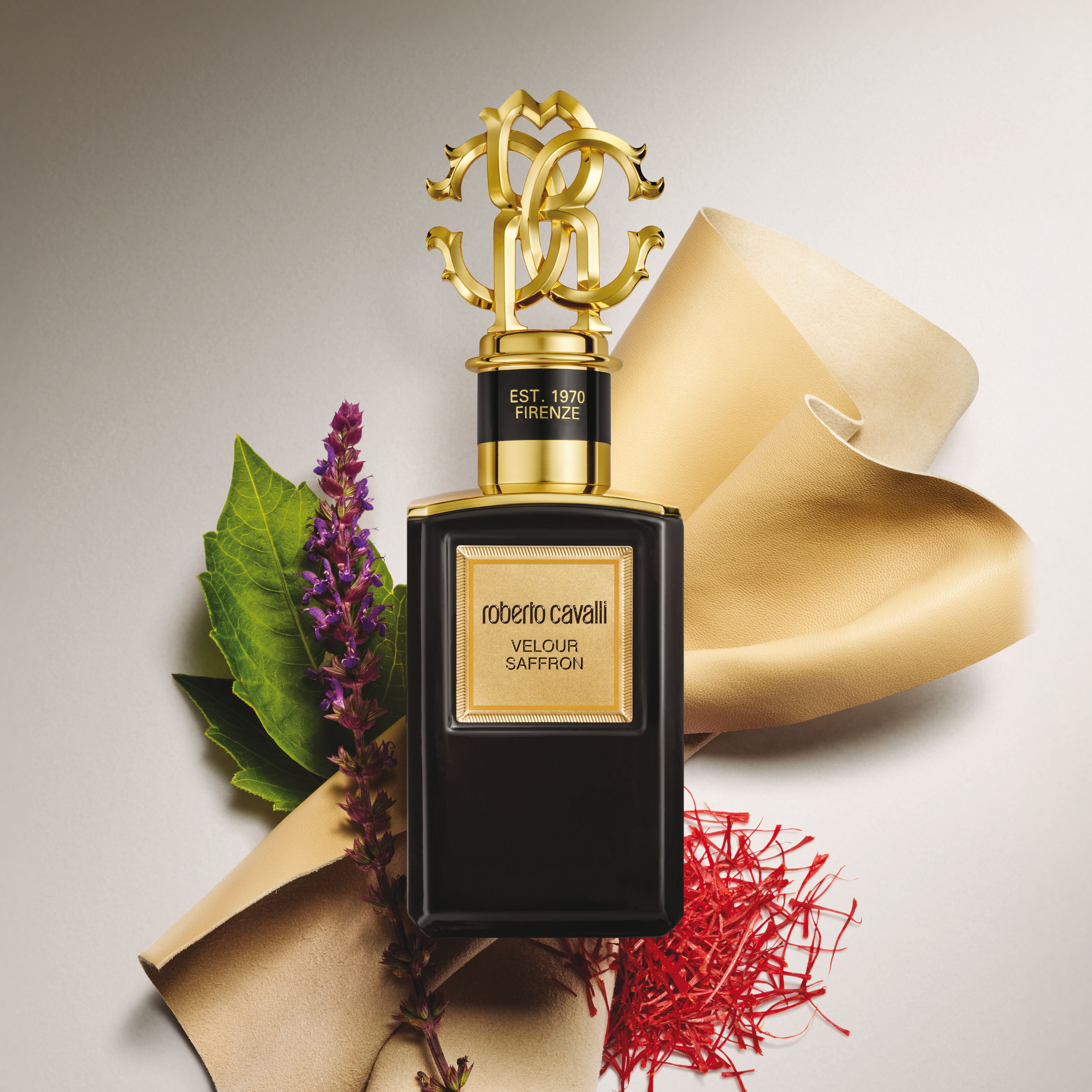 RC ROBERTO CAVALLI GOLD COLLECTION VELOUR SAFFRON EAU DE PARFUM 100 ML Black SAW025-SA033