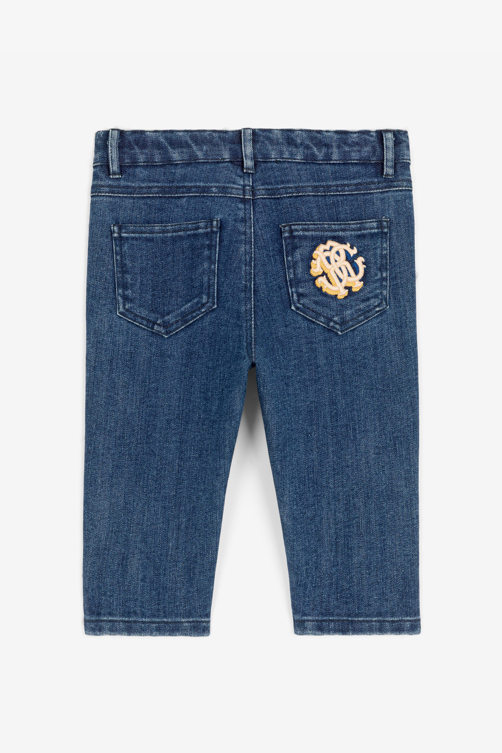 JU RC Monogram Jeans Dark blue RJJ20A-DS015