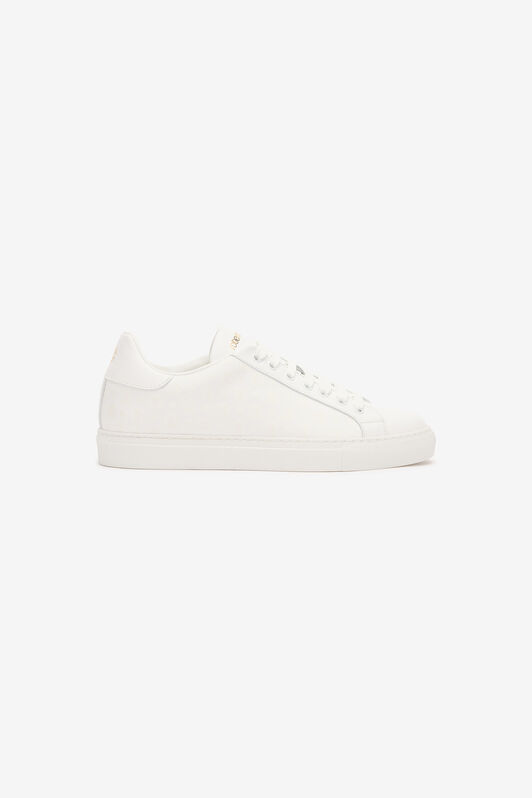RC Sneakers with All-Over RC Monogram White POS01C-PZ085