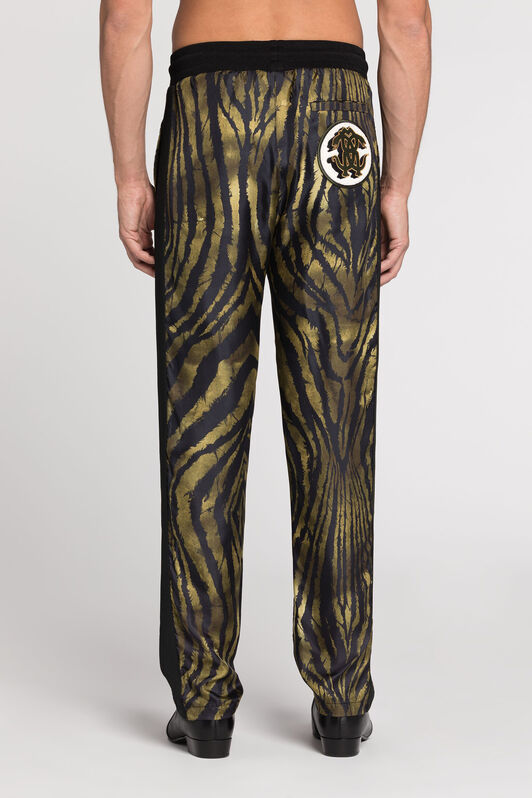 RC Freedom-Print Silk Track Pants Dark green/Black RRT25M-2N410