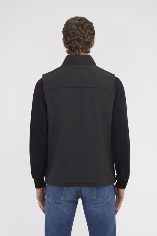 RC Gilet imbottito con logo Nero NOT40H-SB001