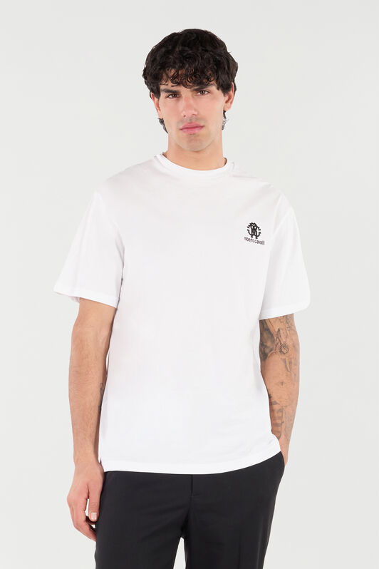 RC T-Shirt With RC Monogram And Logo Embroidery White POT60A-JD060