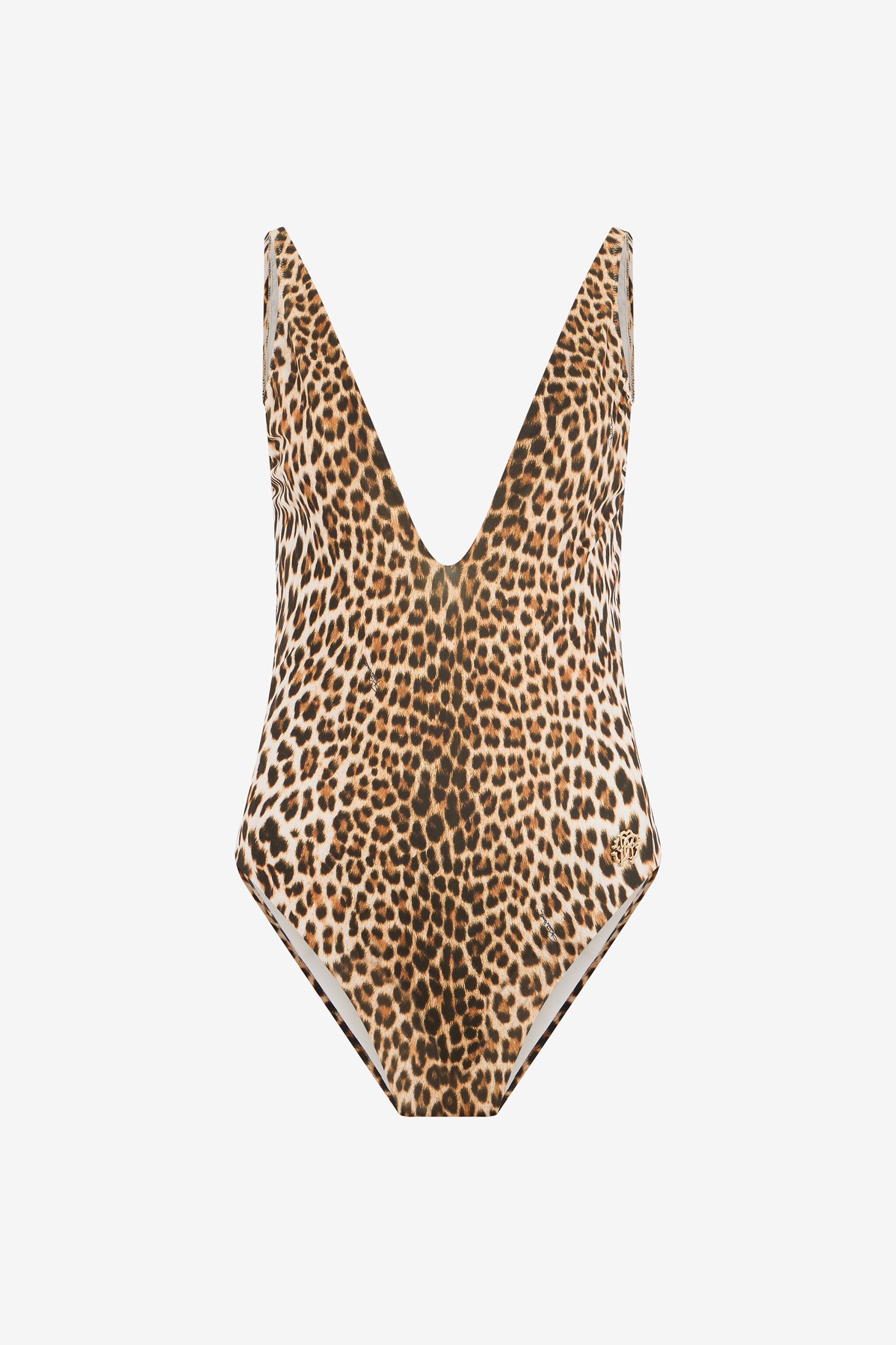 Leopard Print One-Piece Swimsuit in JAGUAR for Women | Roberto