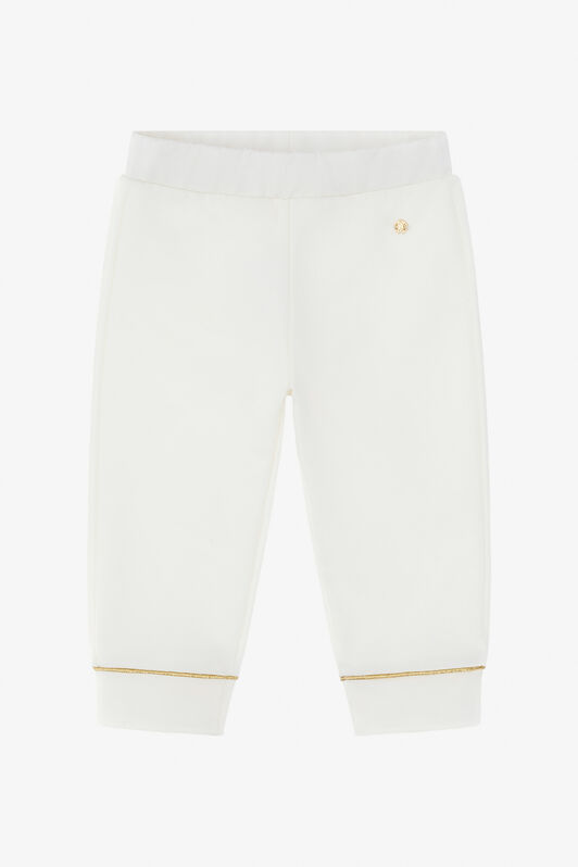 JU Pantalon à Logo RC Blanc TJT200-CF050