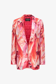 ${brand} Plumage print blazer ${colorDescription} ${masterID}