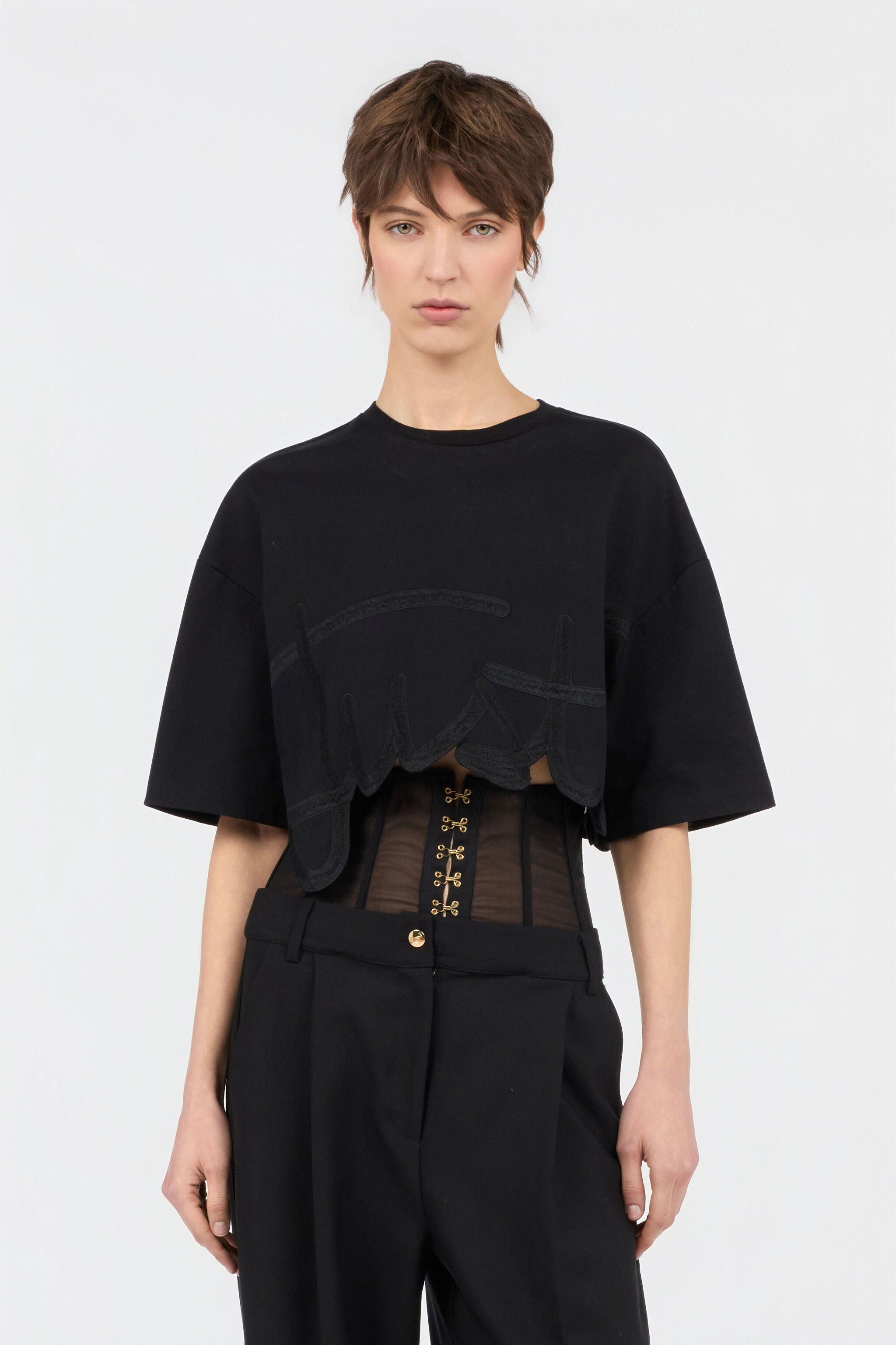 JC Camiseta Negra BLACK WFT205-WF587