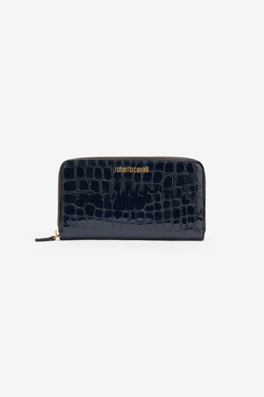RC Cartera efecto escamas de cocodrilo Azul oscuro TKA006-PZE01