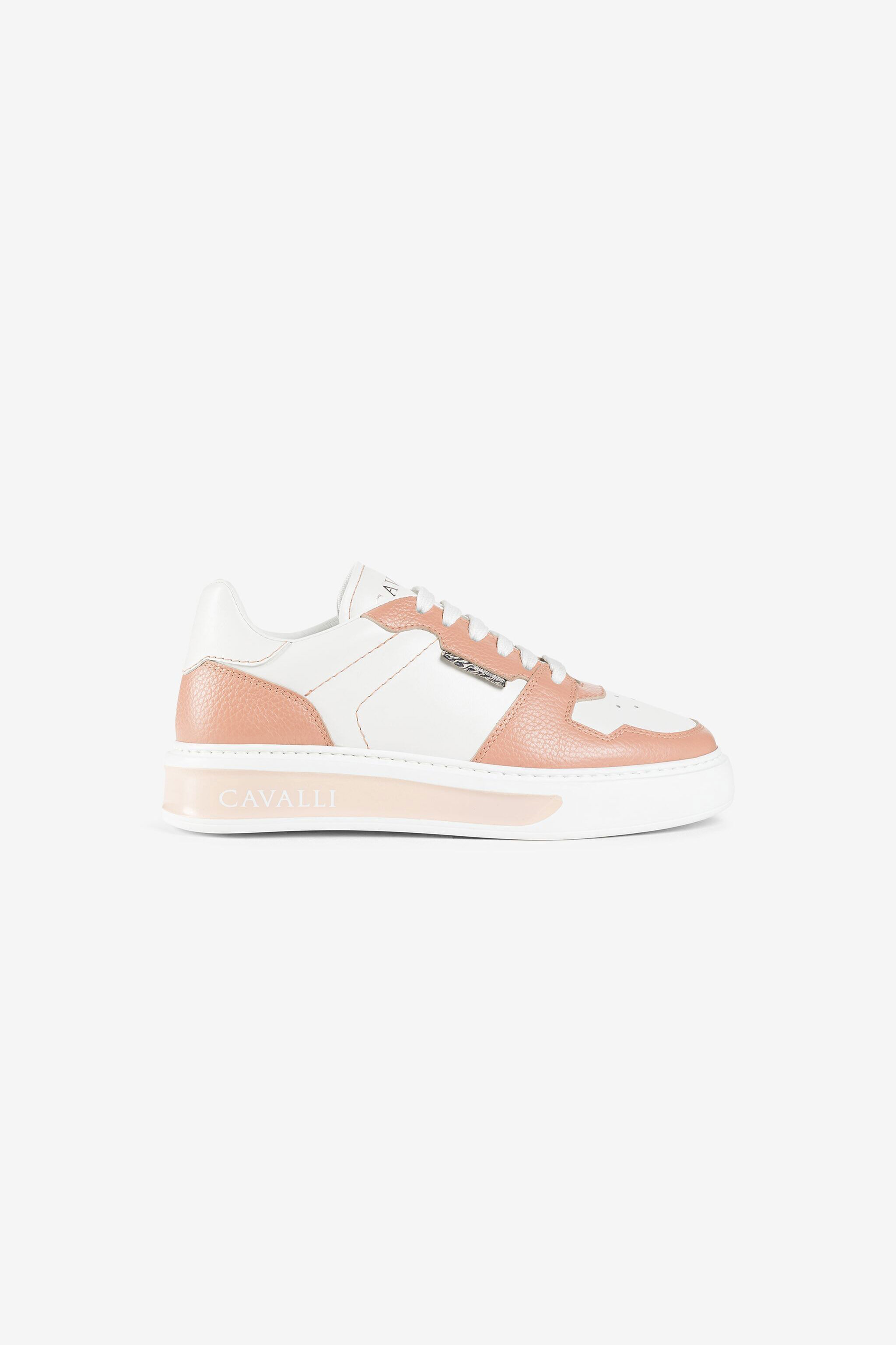 RC Logo-Print Sneakers BIANCO/NUDE PKS029-PZA44