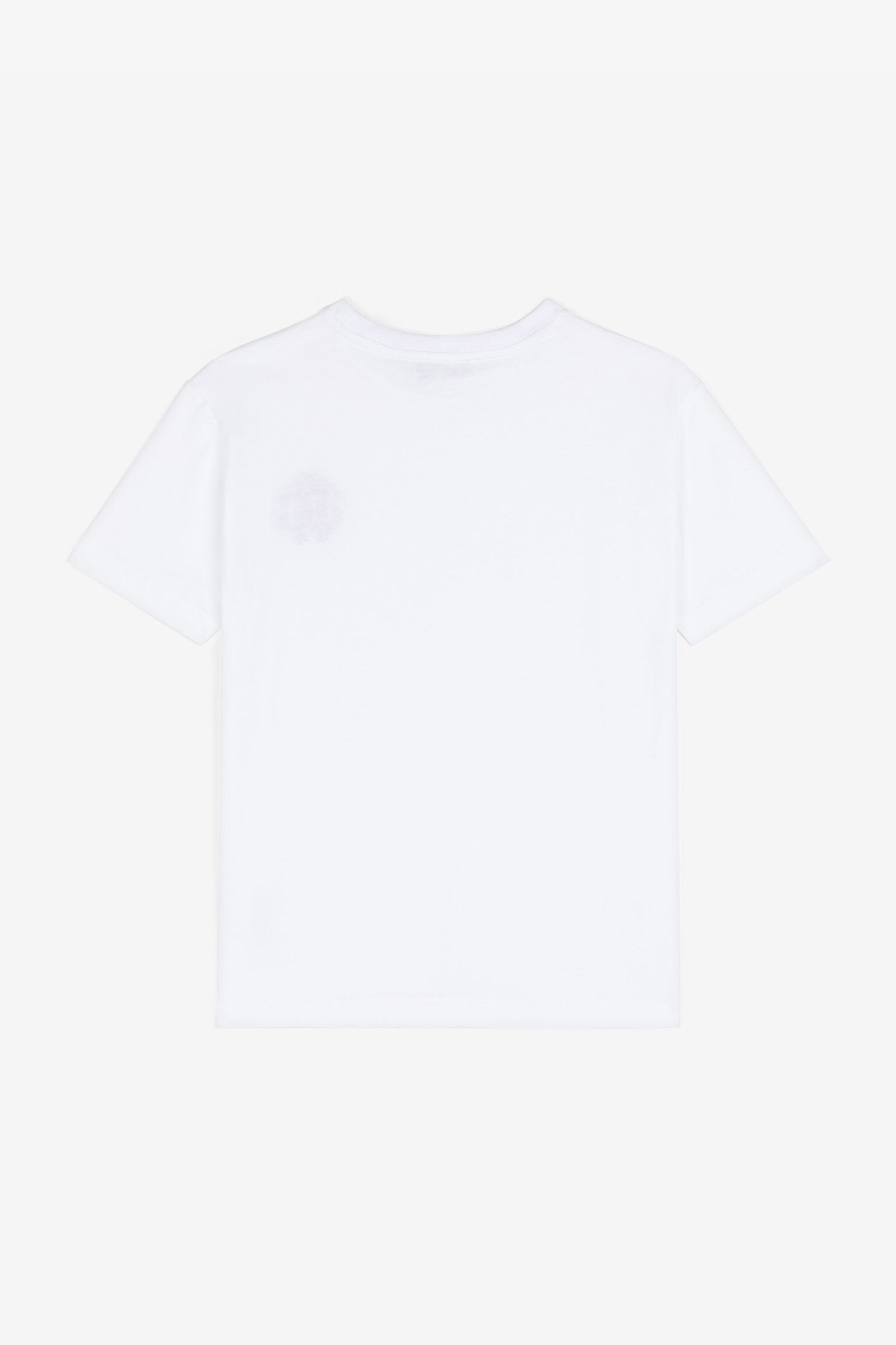 JU T-Shirt mit Logo-Stickerei Weiß RJT620-JD001