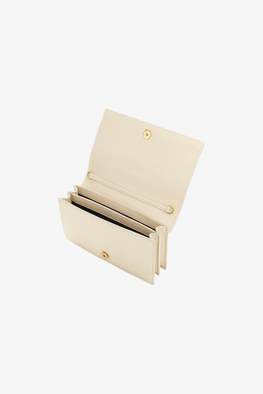 RC Shoulder bag with Monogram Mirror Snake Ivory SKB112-PZ172