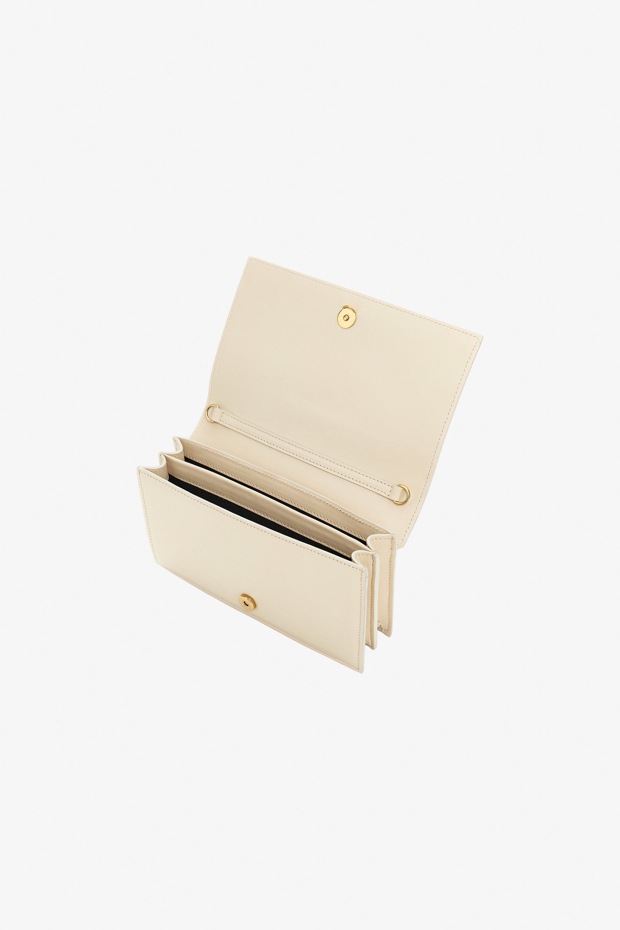 RC Shoulder bag with Monogram Mirror Snake Ivory SKB112-PZ172
