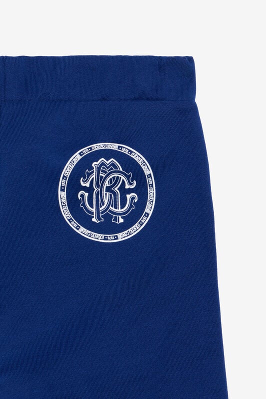 JU Blaue Color-Block Jogginghose BLUE/YELLOW TJT246-CF050