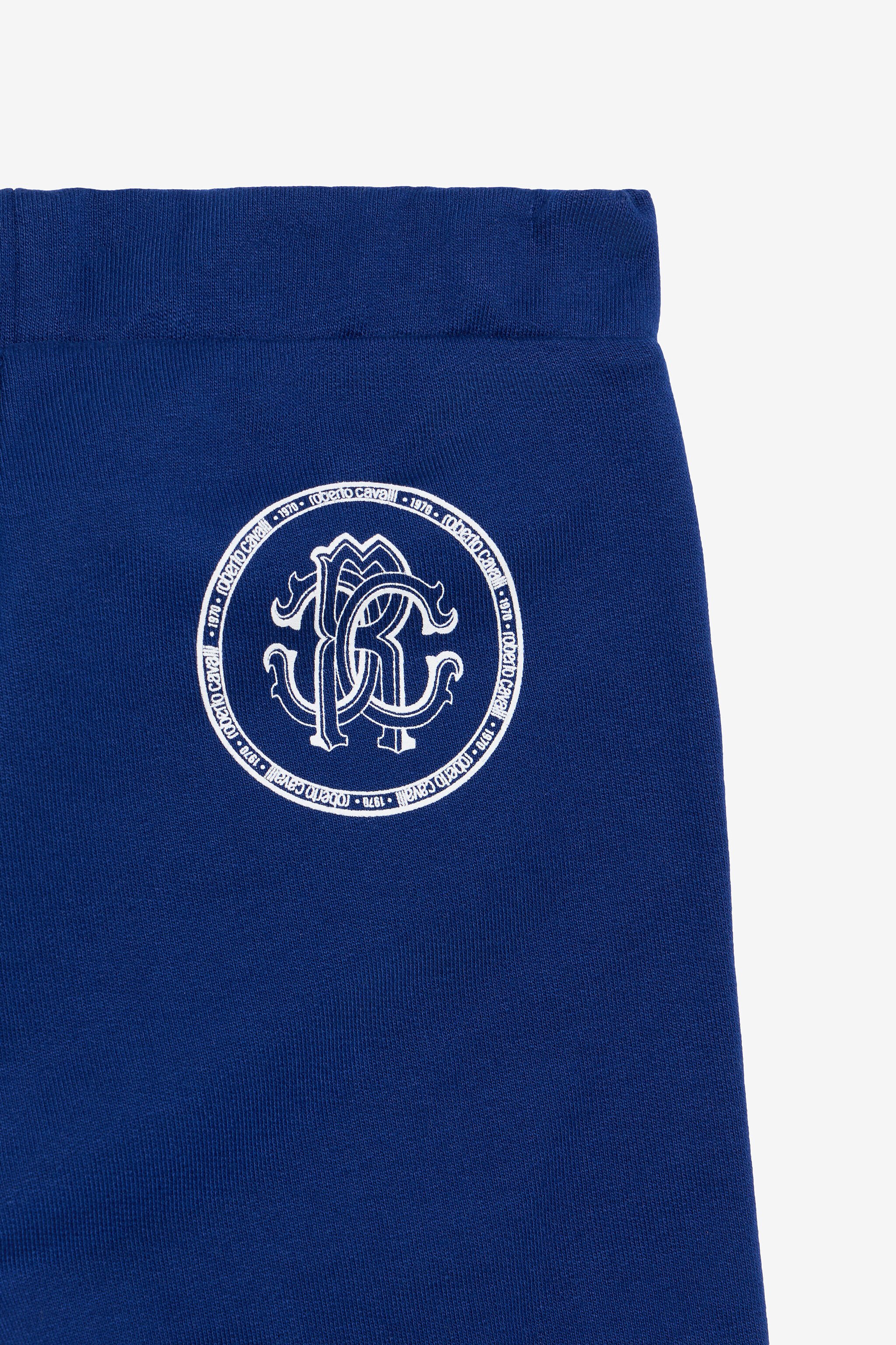 JU Blaue Color-Block Jogginghose BLUE/YELLOW TJT246-CF050