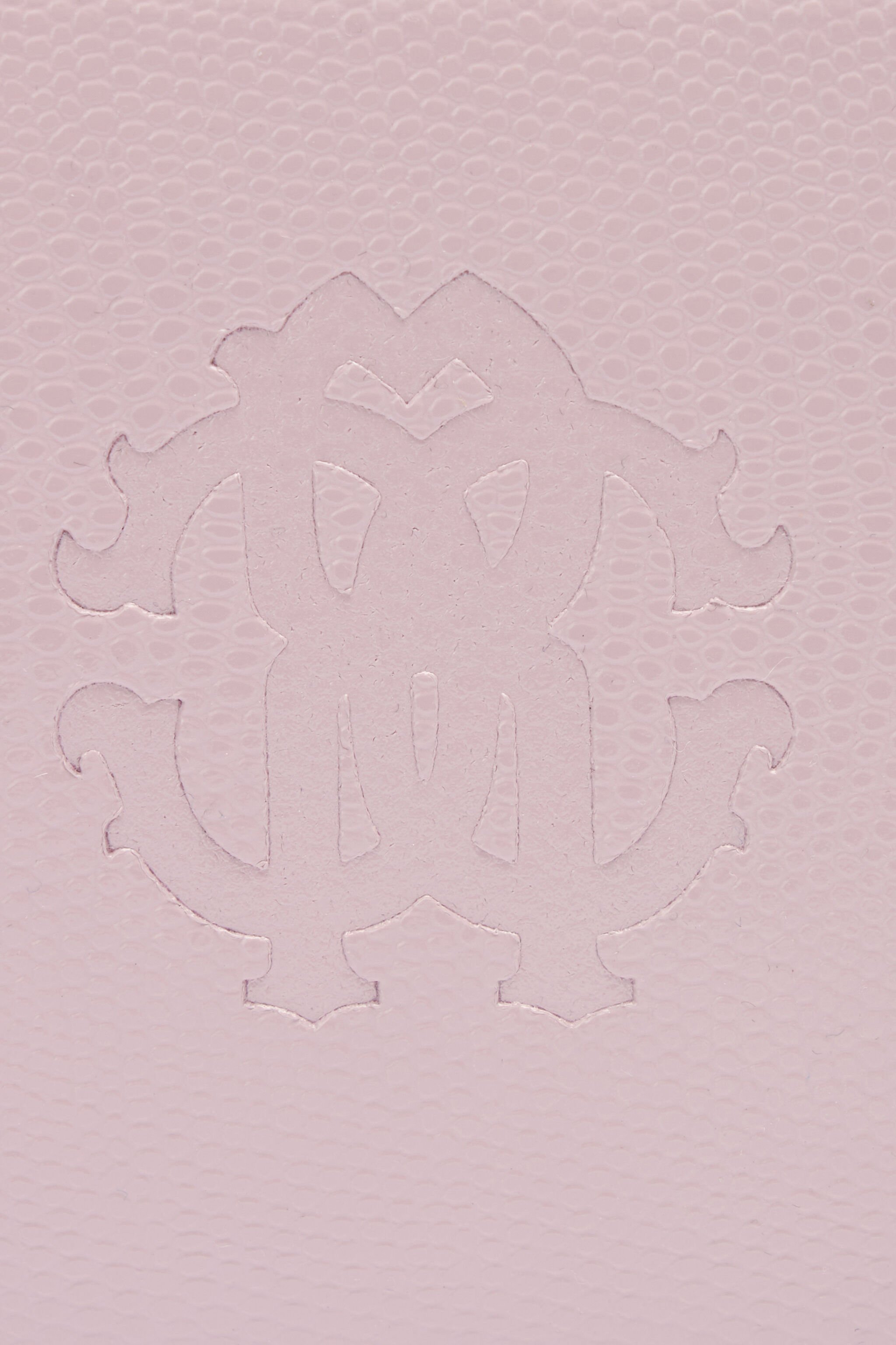 RC Portafoglio in pelle con Monogram RC Rosa OOA00B-PZ015
