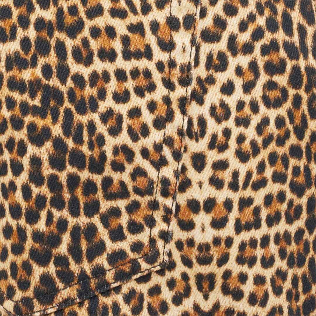 RC Baby Jaguar Print Flare Pants BROWN WQJ200-DAR31