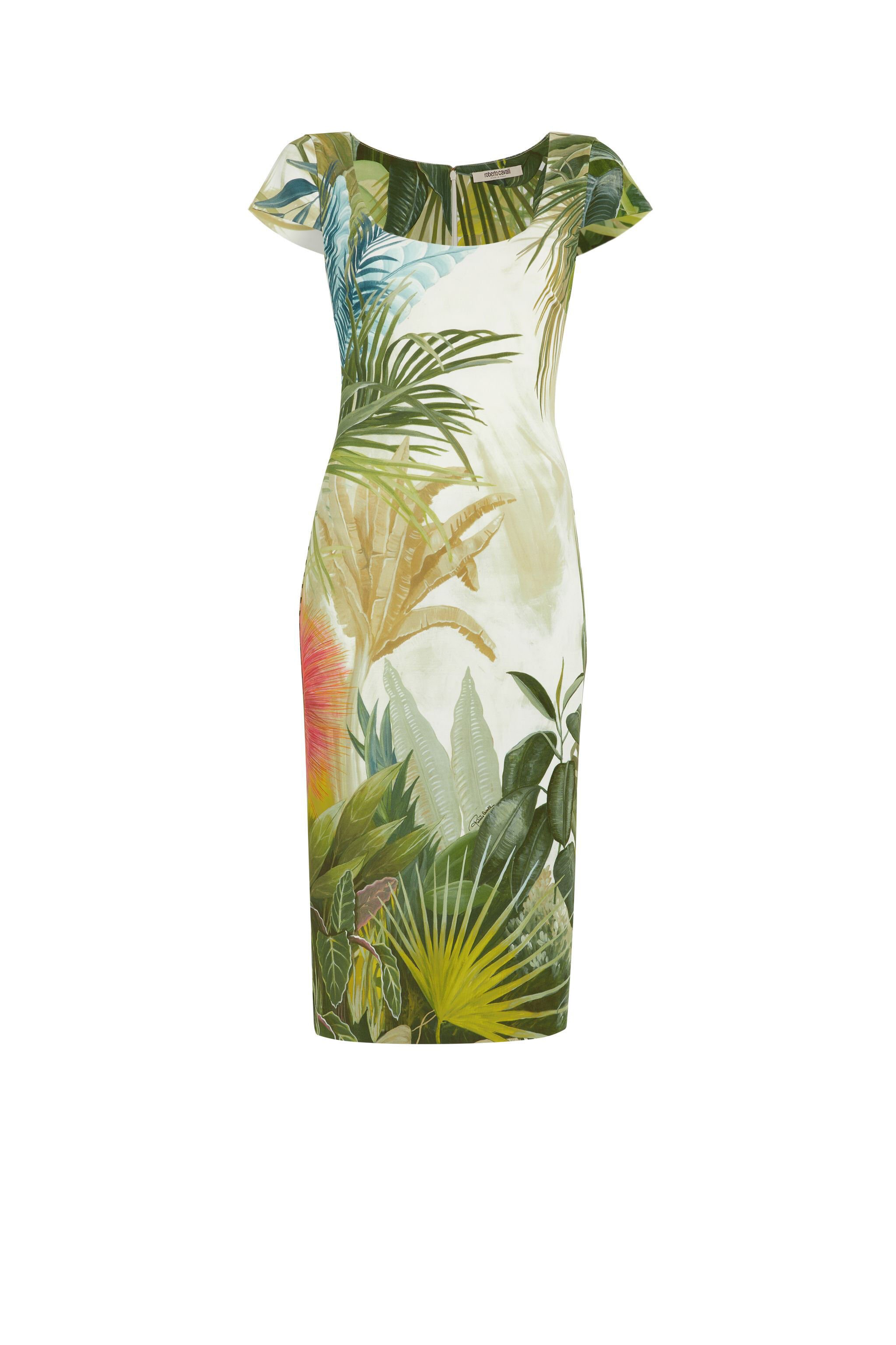 RC Le monde vegetale dress MULTICOLOR KWT147-JGV45
