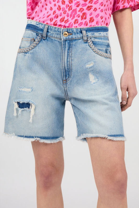 JC Bermuda En Denim Bleu INDIGO WFT181-WF558