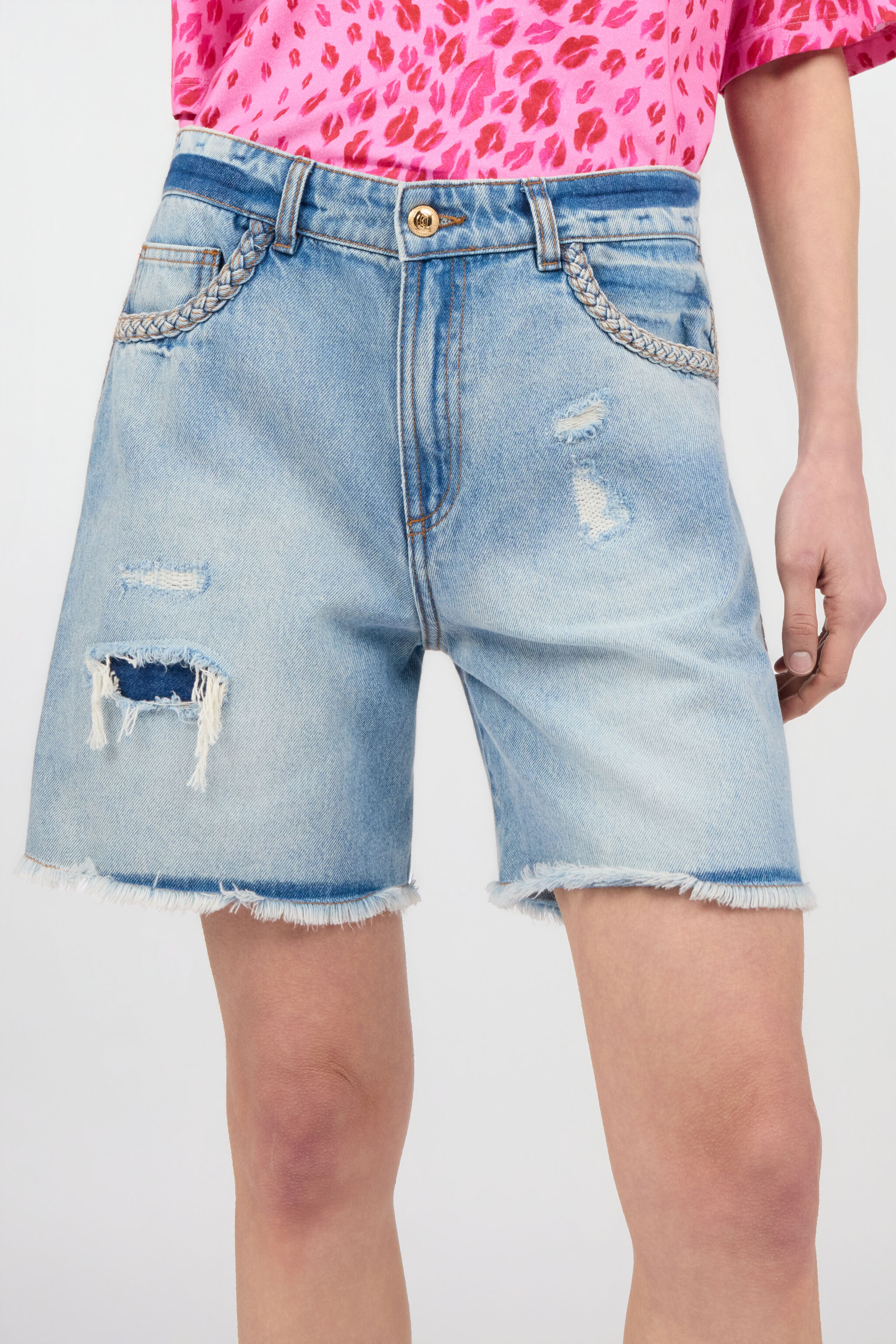 JC Bermuda En Denim Bleu INDIGO WFT181-WF558