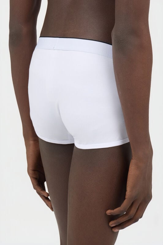 RC Bi-Pack de Bóxers Blancos de Algodón RC Bi-Pack de Bóxers Blancos de Algodón WHITE TRO20B-JJ016