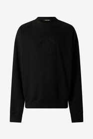 ${brand} Sweatshirt With Mirror Snake Monogram Embroidery ${colorDescription} ${masterID}