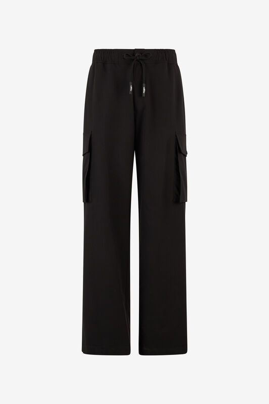 JC Pantalon Avec Poches Cargo Noir UFT003-UF017