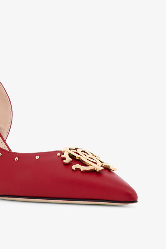 RC Leather Slingbacks Red OOS01E-PZ085