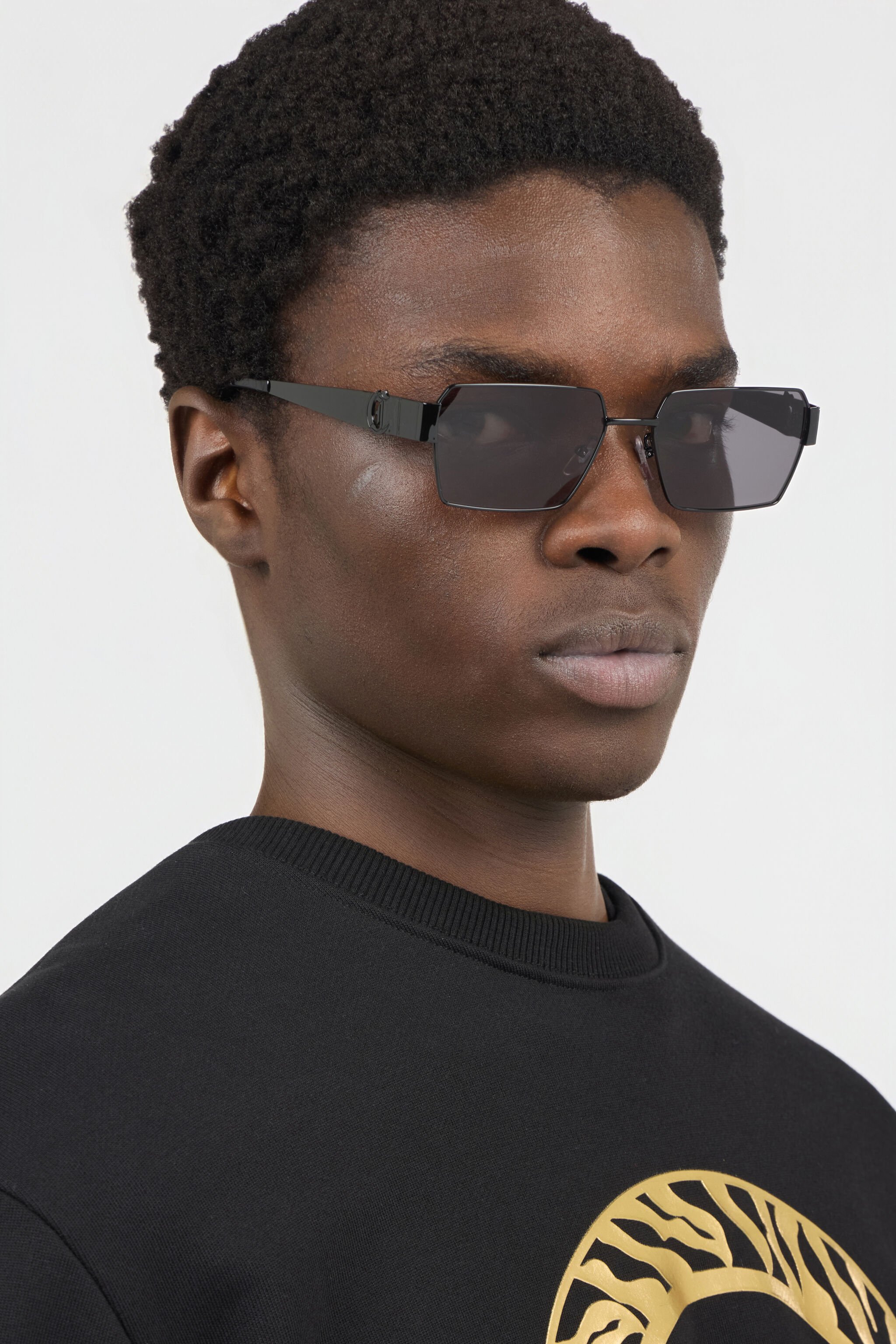 JC Occhiale da sole Just Cavalli TOTAL SHINY BLACK UALD33-ID229