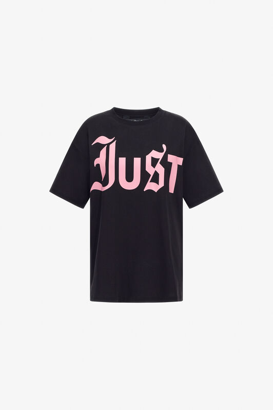 JC T-shirt Just Cavalli Nero TFT097-TF153