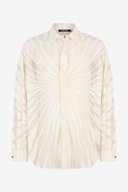 RC Chemise Avec Imprimé Ray Dévoré NATURAL WHITE XRT722-HLI15