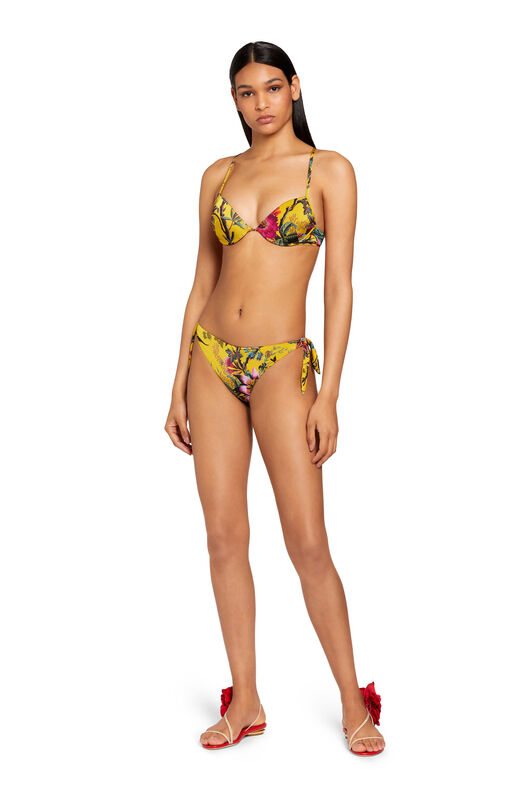 UG Botanic print bikini top GIALLO SEN.S.160953 KYW70C-HVV44