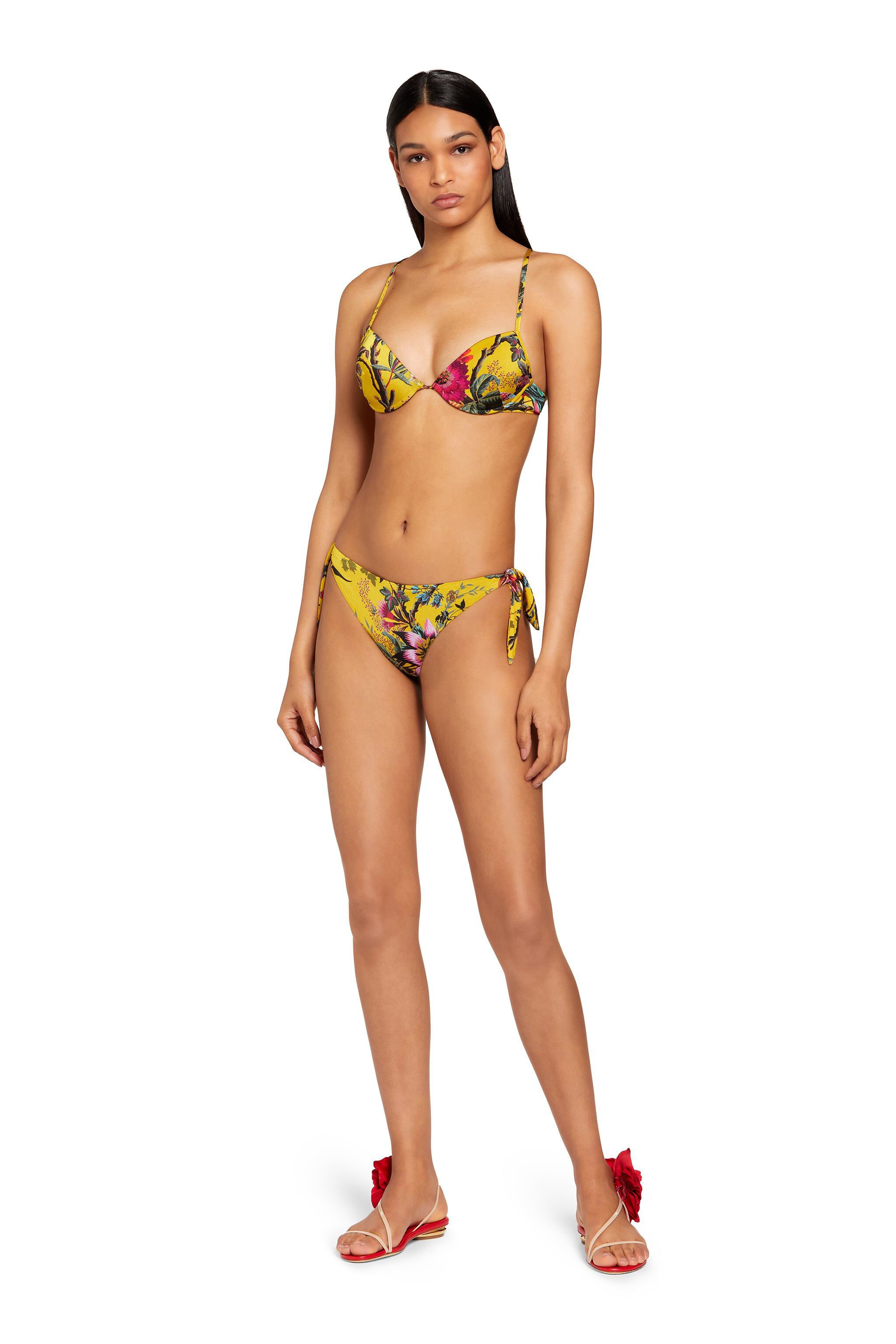 UG Botanic print bikini top GIALLO SEN.S.160953 KYW70C-HVV44