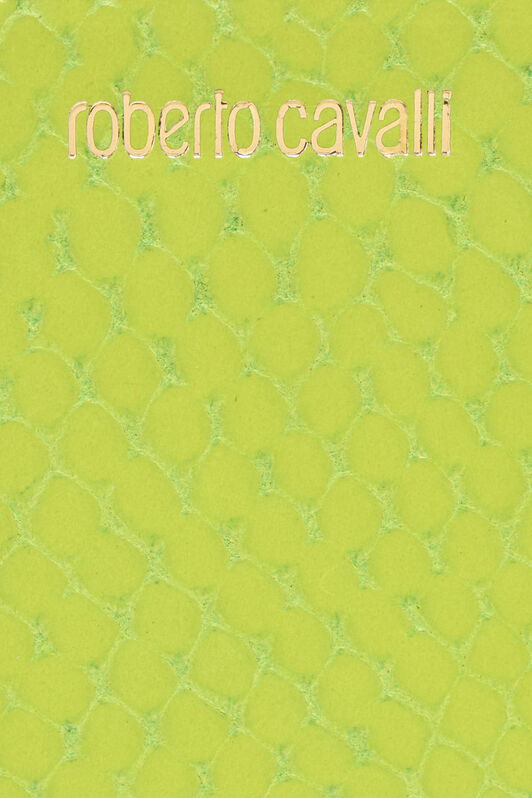 RC Cartera efecto serpiente con logotipo Verde claro TKA006-PZV98