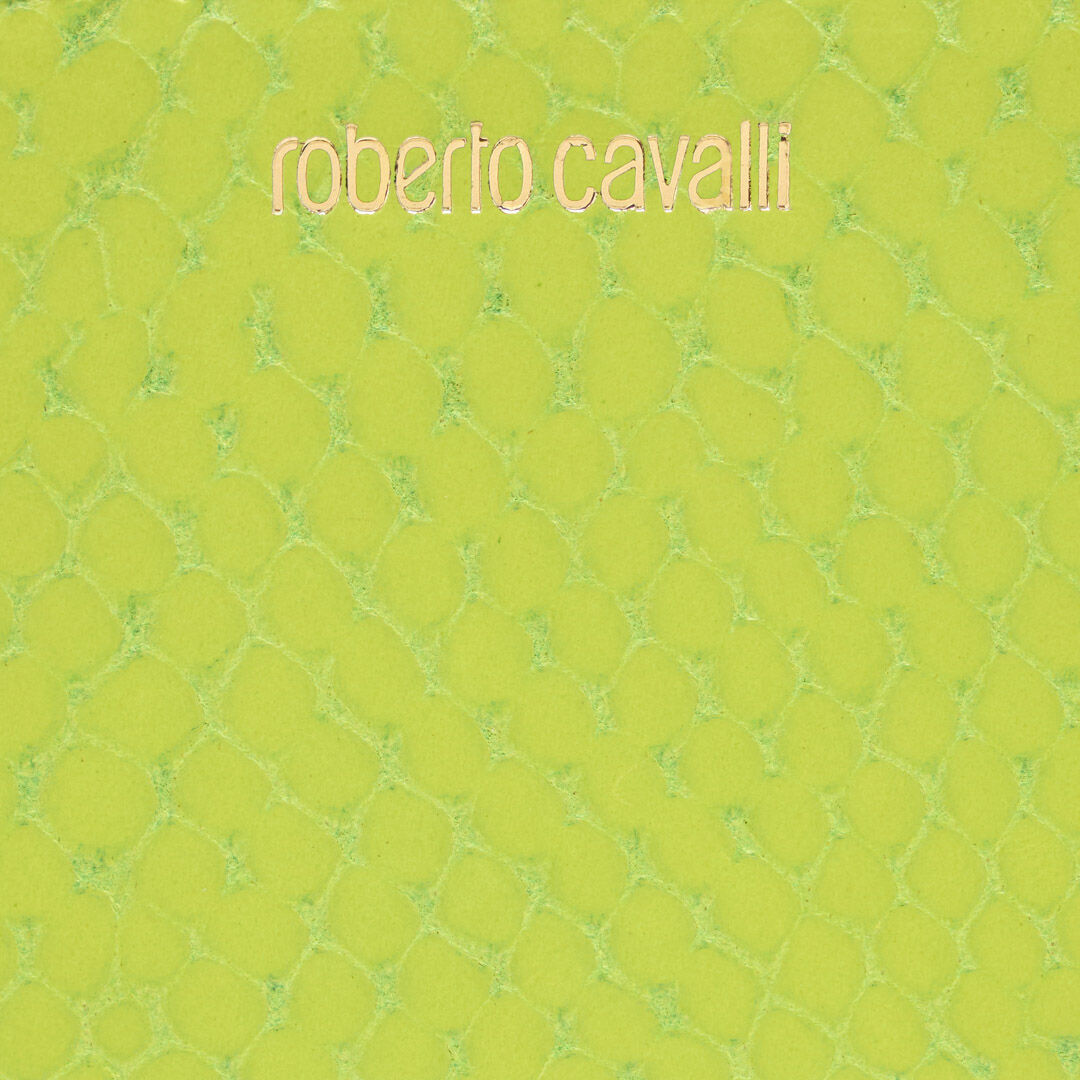 RC Cartera efecto serpiente con logotipo Verde claro TKA006-PZV98