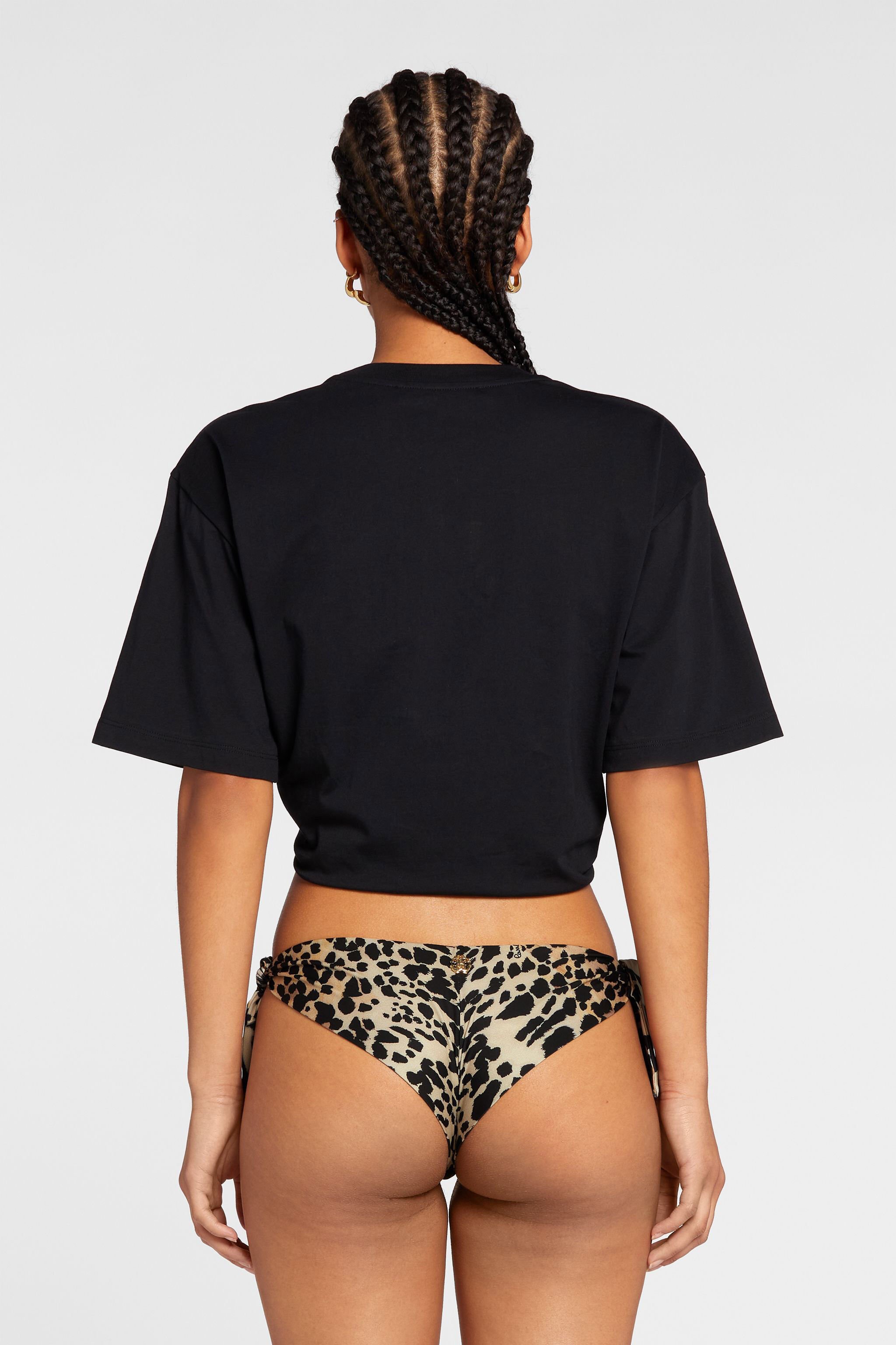 UG Braga de bikini con estampado Queen of Sicily NERO/MARRONE/BEIGE NYW01C-HVB78