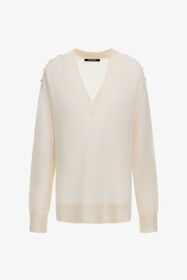 ${brand} Sweater with V-Neck ${colorDescription} ${masterID}