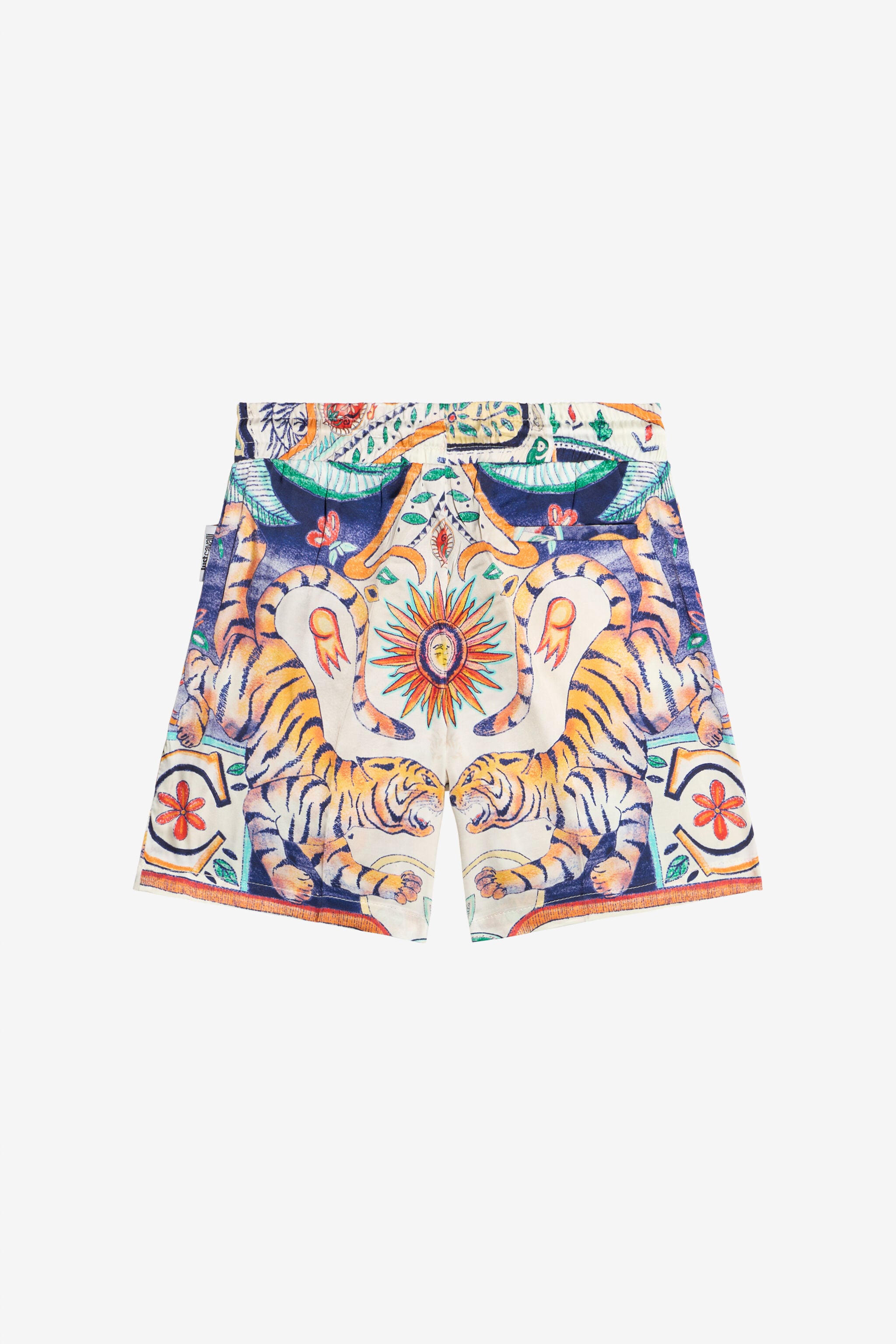 JC Shorts Mit Tropical-Garden-Print INDIA DIGITAL WFT20D-6D007