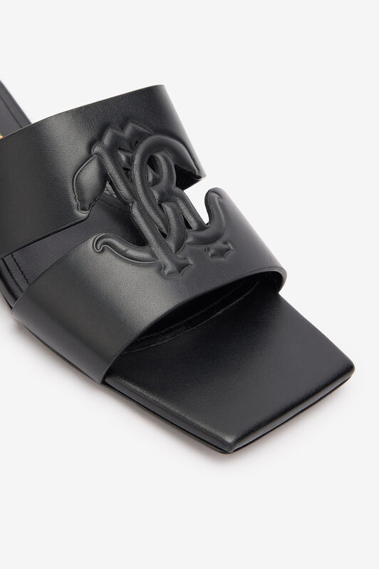 RC Slides With Square Toe Black UKS081-PZ172