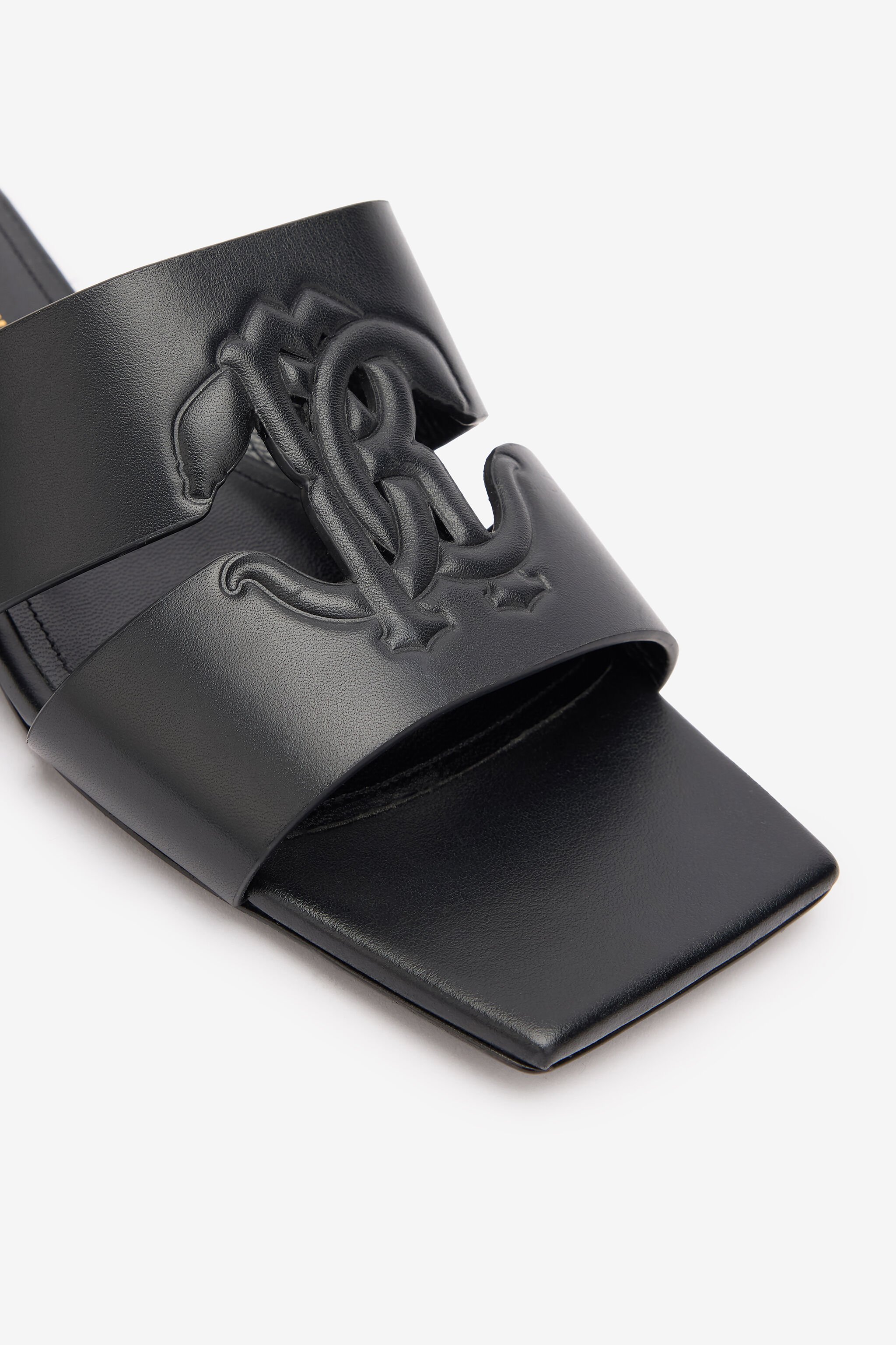 RC Slides With Square Toe Black UKS081-PZ172