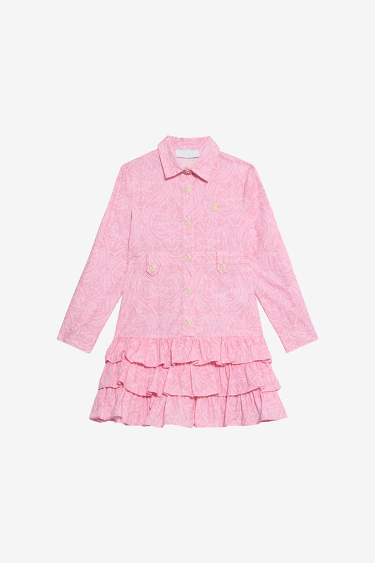 JU Abito Rosa Baby Con Stampa Floreale JU Abito Rosa Baby Con Stampa Floreale BABY ROSE VJT10J-7MP28