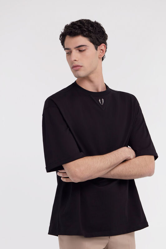 RC T-shirt with Fang Black SRT62M-JD060