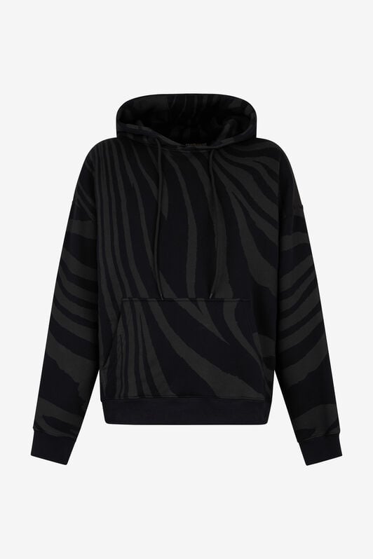 RC Sweat-Shirt Imprimé Zebra BLACK XNT69A-FOT26