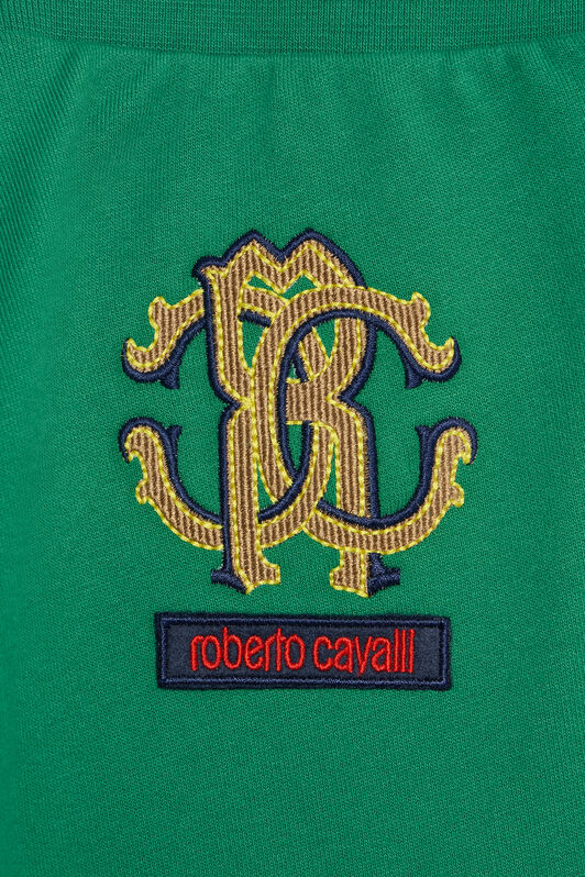 JU Pantaloni Sportivi Verdi Con Monogram RC JU Pantaloni Sportivi Verdi Con Monogram RC GREEN VJT20C-CF050