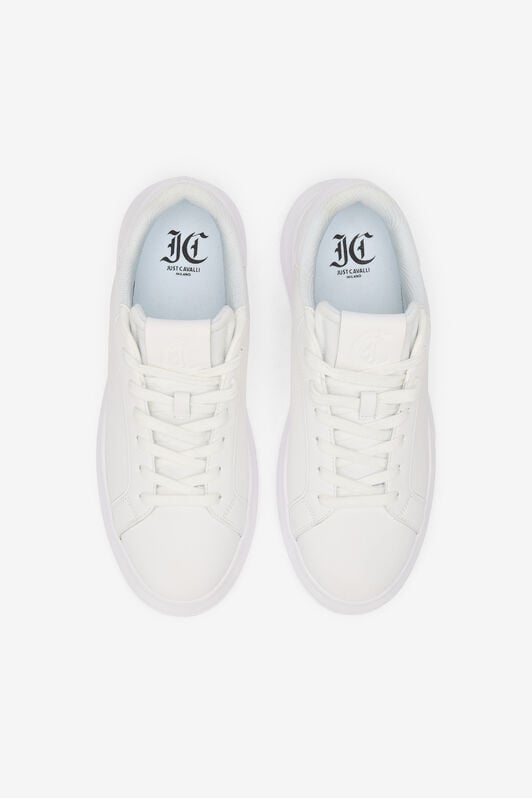 JC Sneakers In Pelle Bianca WHITE VFS053-VF511
